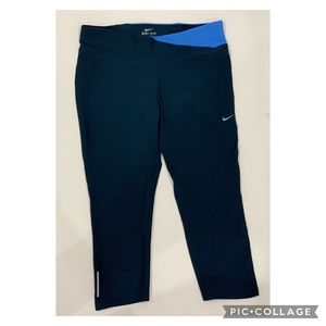 Nike Dri-Fit leggings in blue - size medium!